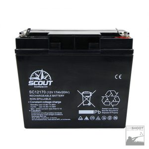 Scout Battery (XLarge) 17 Ah 12v (Box of 4)
